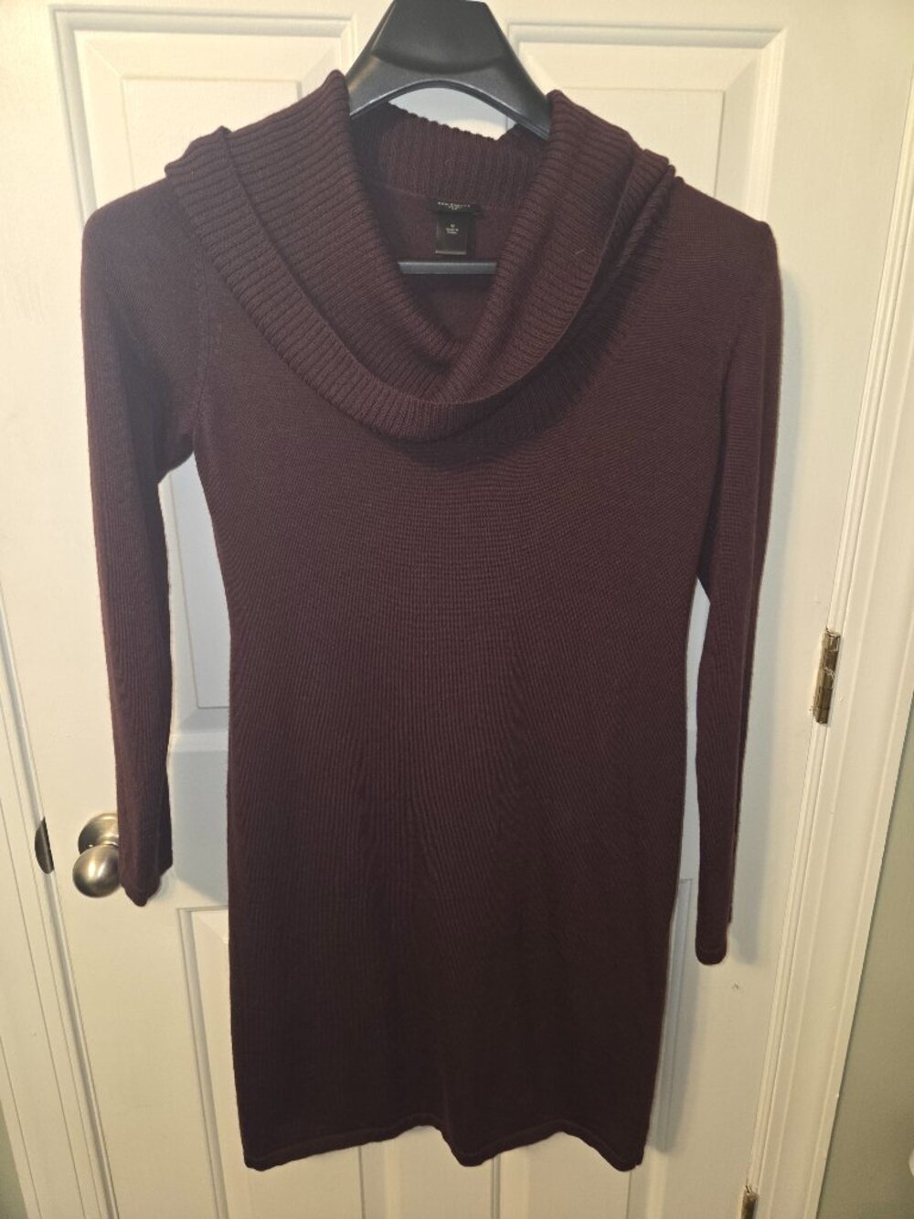Ann Taylor cowl neck sweater dress.
